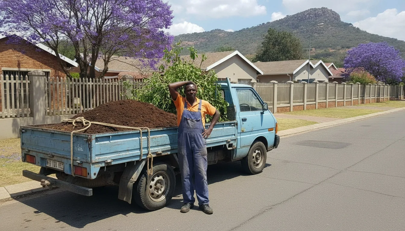 Garden refuse removal in Roodekrans, Roodepoort