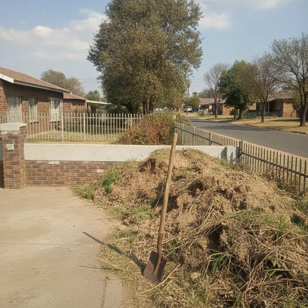 Rubble removal job in Roodepoort — recent project 5
